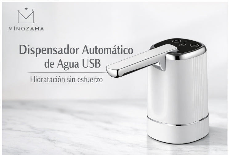 Dispensador Automático de Agua USB: Hidratación Sin Esfuerzo ni Dolor de Espalda