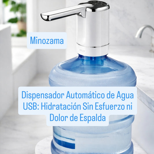 Dispensador Automático de Agua USB: Hidratación Sin Esfuerzo ni Dolor de Espalda