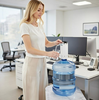 Dispensador Automático de Agua USB: Hidratación Sin Esfuerzo ni Dolor de Espalda
